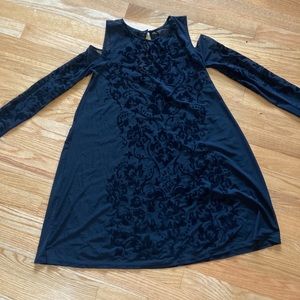 Abercrombie & Fitch Black Cold shoulder Dress